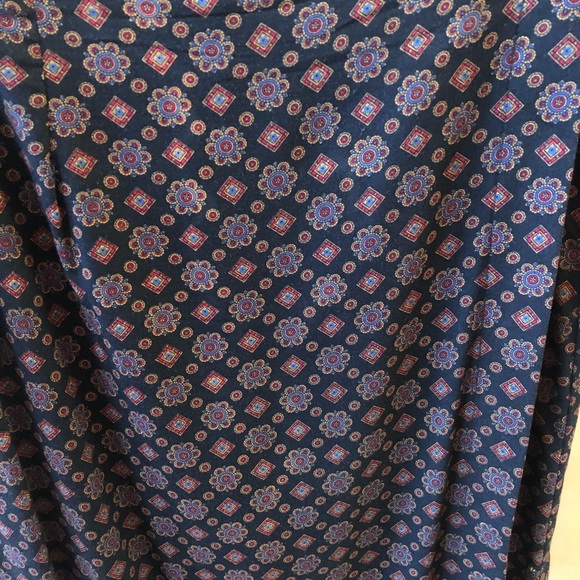 Vintage Long Wrap Skirt - Picture 14 of 14